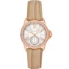 Michael Kors Women's Mini Everest White Dial Watch In Neutral