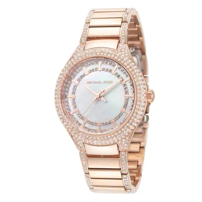 Michael Kors Women's Mini Sylvia 33mm Quartz Watch In Gold