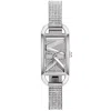Michael Kors Women's Mk Empire Silver Dial Watch In Silver