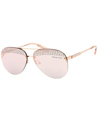 Michael Kors Women's Mk1135b 59mm Sunglasses In Gold