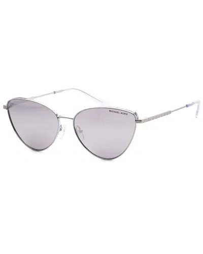 Michael Kors Women's Mk1140 59mm Sunglasses In Silver