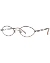 Michael Kors Women's Mk18005 47mm Optical Frames In Silver
