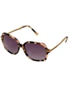 Michael Kors Women's Mk2024 57mm Sunglasses In Brown