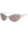 Michael Kors Women's Mk2198 59mm Sunglasses In White