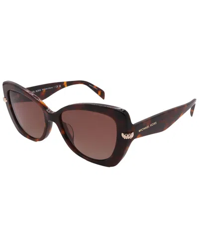 Michael Kors Women's Mk2258u 55mm Polarized Sunglasses In Multi