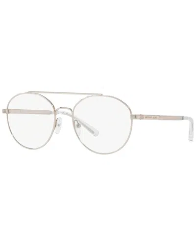Michael Kors Women's Mk3024 52mm Optical Frames In Silver