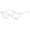 Michael Kors Women's Mk3039-1108 Toulouse 56mm Rose Gold Opticals In Multi