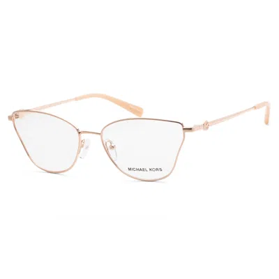 Michael Kors Women's Mk3039-1108 Toulouse 56mm Rose Gold Opticals In Multi