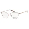 Michael Kors Women's Mk3039-1213-56 Toulouse 56mm Shiny Mink Opticals In Multi