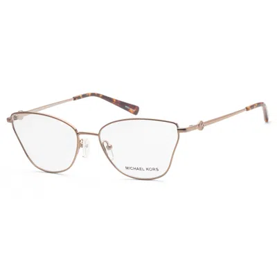 Michael Kors Women's Mk3039-1213-56 Toulouse 56mm Shiny Mink Opticals In Multi
