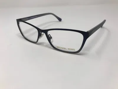 Michael Kors Women's Mk343 Rectangular Eyeglasses In Blue