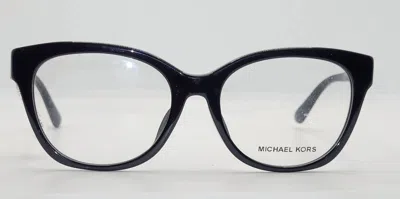 Michael Kors Women's Mk4081f Cat Eye Eyeglasses In Black