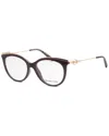 Michael Kors Women's Mk4089u 53mm Optical Frames In Red