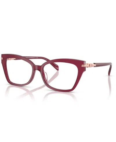 Michael Kors Women's Montego Bay Eyeglasses, Mk4146u In Berry