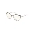 Michael Kors Women's Napire 54 Mm Gold Opticals