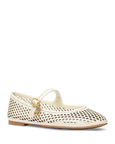 Michael Kors Women's Nellie Flex Ballet Flats In White