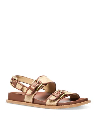 Michael Kors Nia Woven Sandal In Multi
