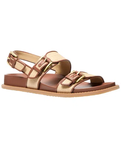 Michael Kors Nia Woven Sandal In Multi