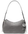Michael Kors Women's Nolita Convertible Top Zip Shoulder Bag In Gray