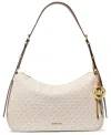 Michael Kors Women's Nolita Large Top Zip Convertible Shoulder Bag In Animal Print