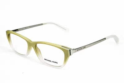 Michael Kors Women's Paramaribo Eyeglasses In Yellow/ Silver