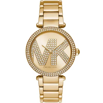 Michael Kors Women's Parker Gold Dial Watch