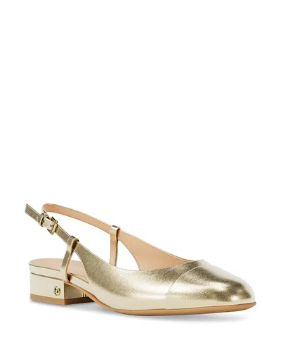 Michael Kors Women's Perla Flex Slingback Flats In Gold