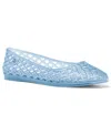 Michael Kors Women's Pixie Jelly Slip-on Ballet Flats In Blue