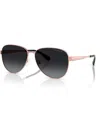 Michael Kors Women's Polarized Sunglasses, Biarritz Mk1160 In Rose Gold