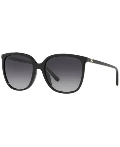 Michael Kors Women's Polarized Sunglasses, Mk2137 In Black,dark Grey Polar