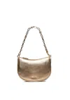 Michael Kors Small Kendall Chain-link Shoulder Bag In Gold