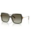 Michael Kors Woman Sunglass Mk2247u Quogue In Olive Smoke