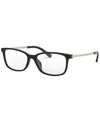 Michael Kors Women's Rectangle Telluride Eyeglasses, Mk4060u54-o In Black