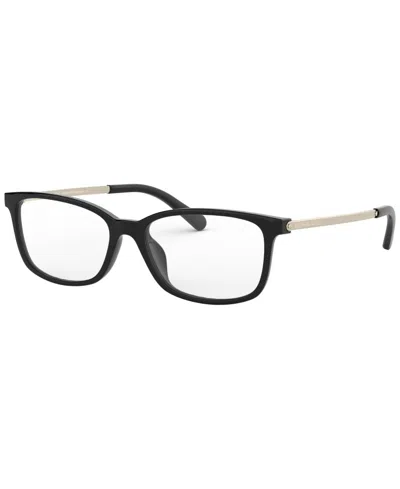 Michael Kors Women's Rectangle Telluride Eyeglasses, Mk4060u54-o In Black