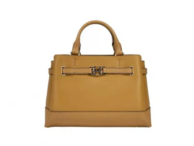 Michael Kors Women's Reed Small Belted Satchel Crossbody Bag In Brown
