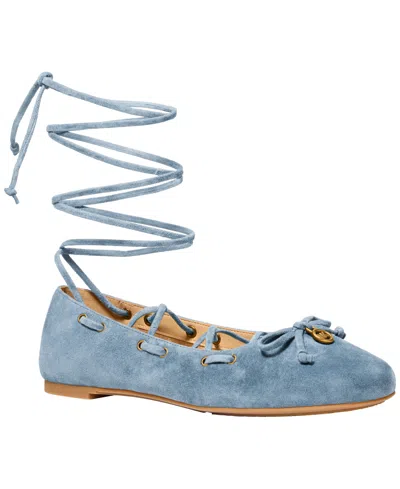 MICHAEL KORS WOMEN'S ROUND TOE SHAE FLEX BALLET FLATS