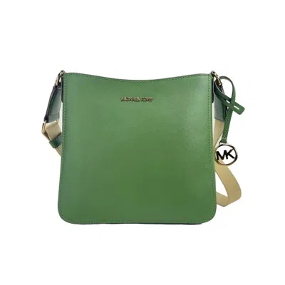 Michael Kors Women's Saffiano Leather Crossbody Bag In Green
