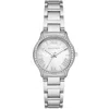 Michael Kors Women's Sage Three-hand Silver-tone Stainless Steel Watch 31mm In Multi