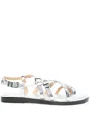 Michael Kors Women's Sandals In Argento