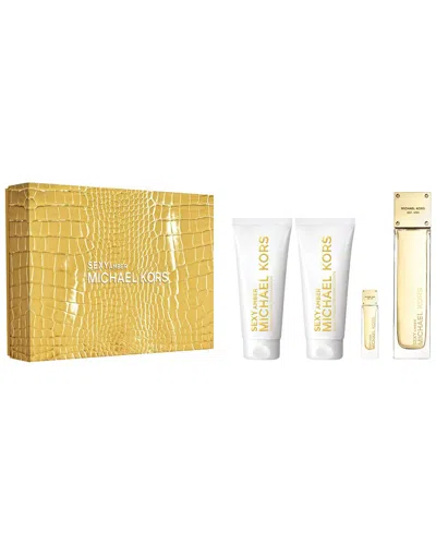 Michael Kors Women's Sexy Amber 4pc Gift Set In Multi