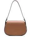 Michael Kors Lydia Small Crossbody Bag In Marrone