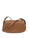 Michael Kors Lydia Small Crossbody Bag In Marrone