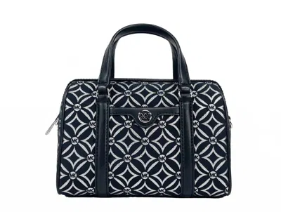 Michael Kors Women's Small Leather Duffle Crossbody Bag In Black
