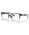 Michael Kors Women's Square Eyeglasses, Mk4094u51-o In Tortoise