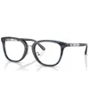 Michael Kors Women's Square Eyeglasses, Mk409952-o In Blue Tortoise