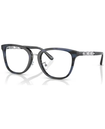Michael Kors Women's Square Eyeglasses, Mk409952-o In Blue Tortoise
