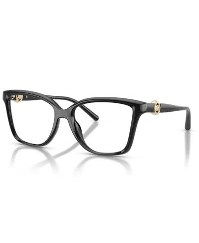 Michael Kors Women's Square Eyeglasses, Mk4180u In Black