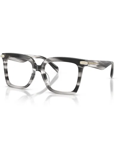 Michael Kors Women's Square Eyeglasses, Mk4191bu In Gray