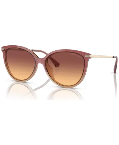 Michael Kors Women's Sunglasses, Dupont In Dusty Rose Light Brown