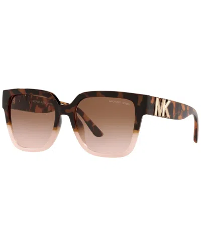 Michael Kors Women's Sunglasses, Karlie Mk2170 In Dark Tortoise,pink